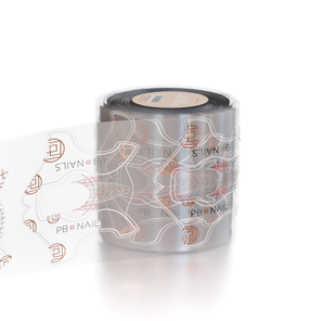 Transparentne formy do przedłużania paznokci 300 szt.