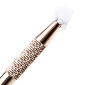 Złoty holder/uchwyt do gąbeczek ombre