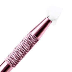 Różowy holder/uchwyt do gąbeczek ombre