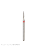 O NAIL PROFESSIONAL NAIL DRILL BIT #8 Diamentowy frez długi płomyk