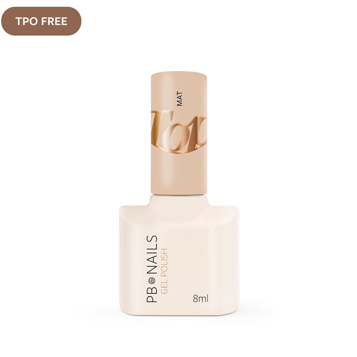 Top do żeli i hybryd Mat Top Coat 8ml