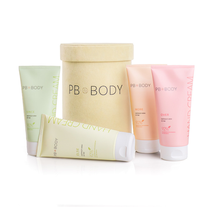 Zestaw kremów do rąk PB BODY 4 szt.
