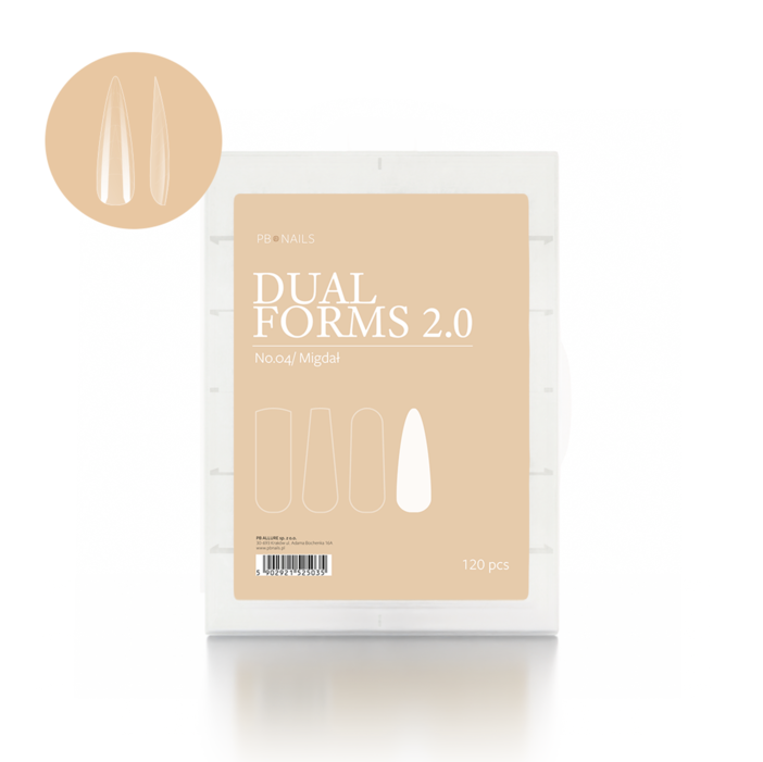 Górne formy Dual Forms 2.0 No.04 - migdał 