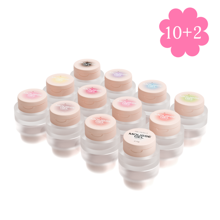 Zestaw Mousse Gel LARGE
