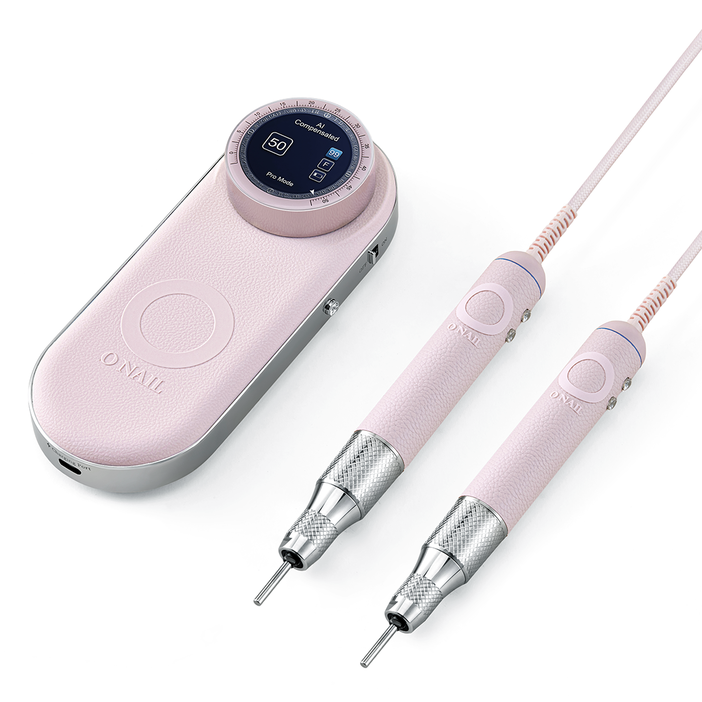 Frezarka do paznokci O NAIL Pro Max Nail Drill - różowa