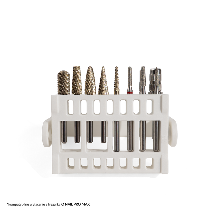 O NAIL PROFESSIONAL NAIL DRILL BIT SET Zestaw frezów