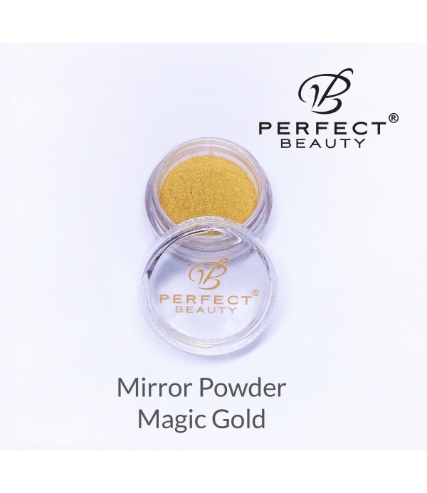 Pyłek efekt lustra Mirror Powder 02 Magic Gold