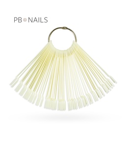 Wzorniki do paznokci Wachlarz naturalny kwadrat