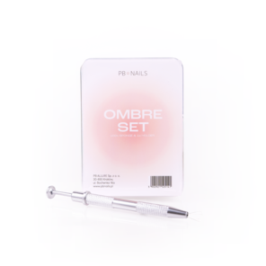 Gąbeczki do ombre z holderem Ombre Set 100 szt.