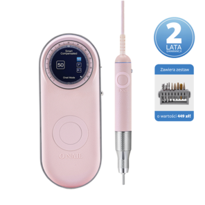 Frezarka do paznokci O NAIL Pro Max Nail Drill z jedną rączką + zestaw frezów